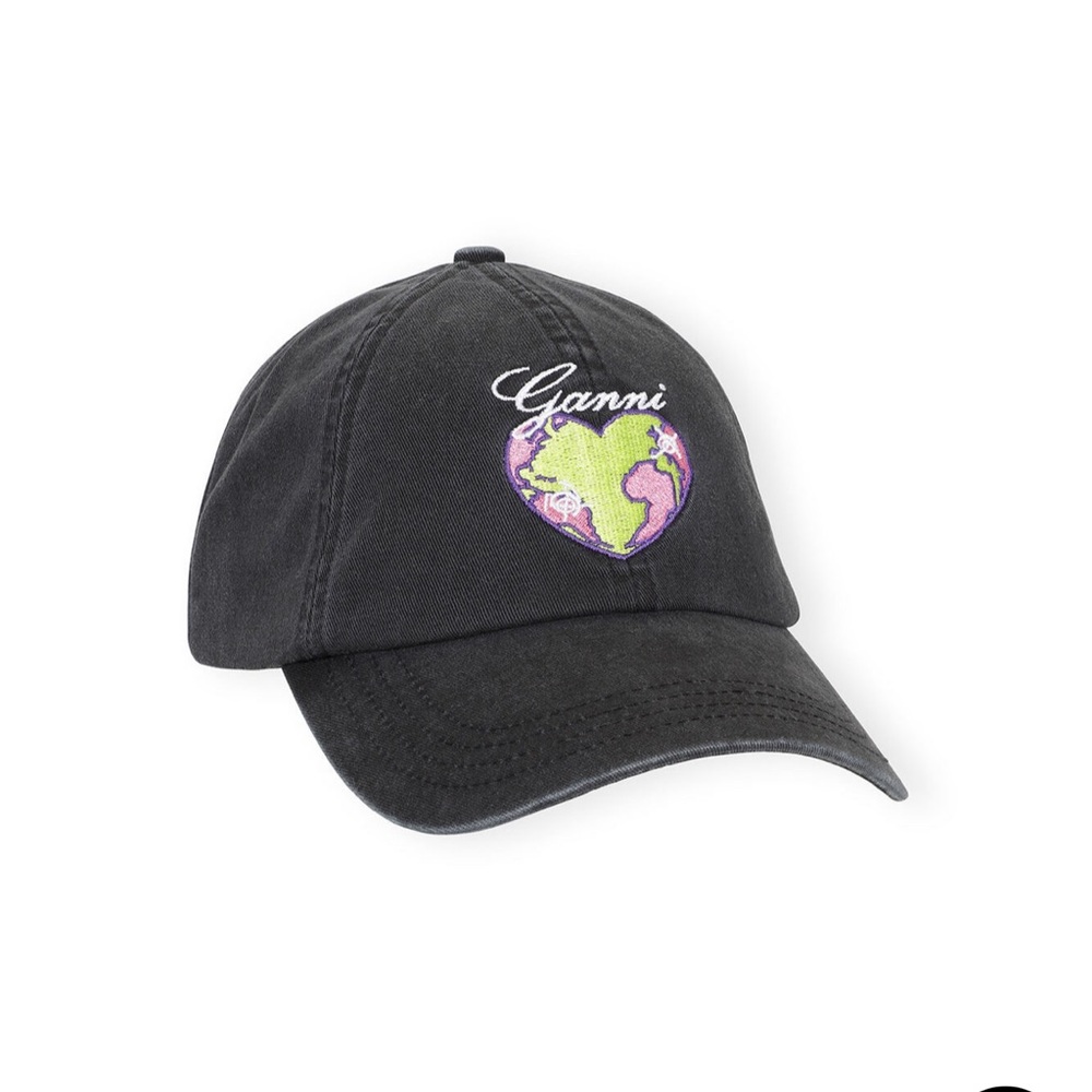 ganni cap in phantom nwt
